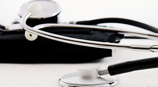 black stethoscope