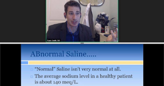 Abnormal saline